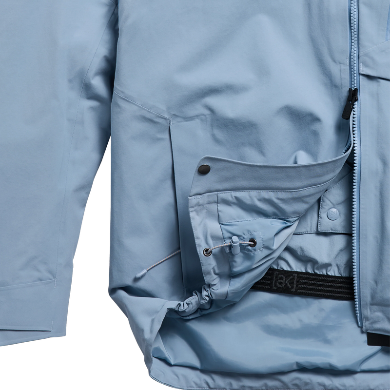 Burton Women's AK Cyclic Gore Tex 2L Jacket waist drawcord