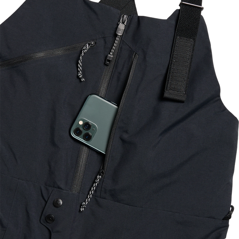Burton Women's AK Cyclic Gore Tex 2L Bib Pants chest pocket