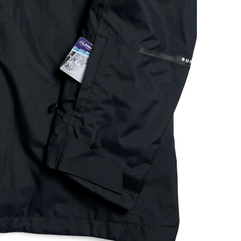 Women's Reserve 2L 3-in-1 Jacket, Burton Women's Reserve 2L 3-in-1 Jacket in True Black pocket sleeve for key card