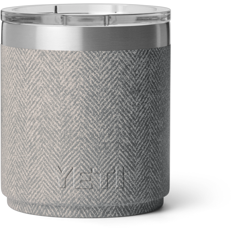 Yeti Rambler 10 oz Ceramic Lined Lowball 2.0 Back Logo