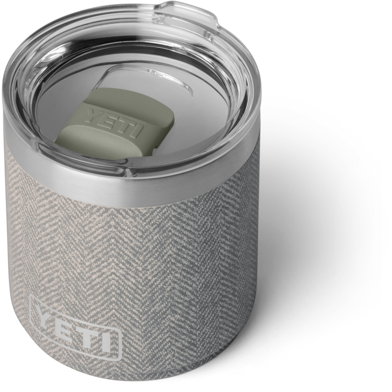 Yeti Rambler 10 oz Ceramic Lined Lowball 2.0 3/4 Top with lid