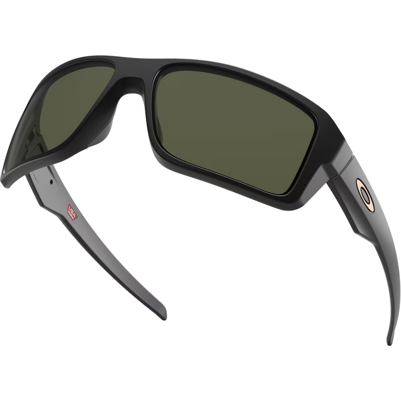 Double Edge, Oakley Double Edge in Matte Black/Dark Grey front left bottom