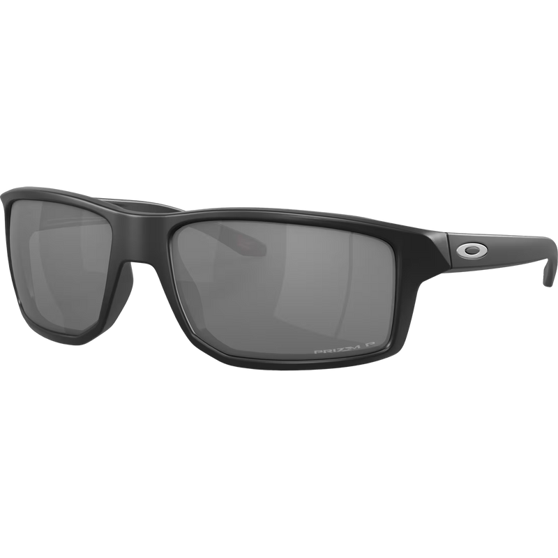 Gibston, Oakley Gobston in Matte Black/PRIZM Black Polarized front left