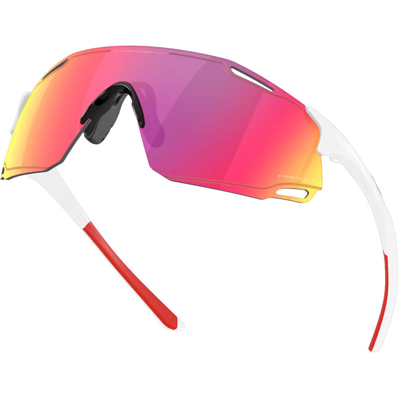 Cybr Dyno - Polished White/Prizm Road, Oakley Cybr Dyno - Polished White/Prizm Road front left bottom