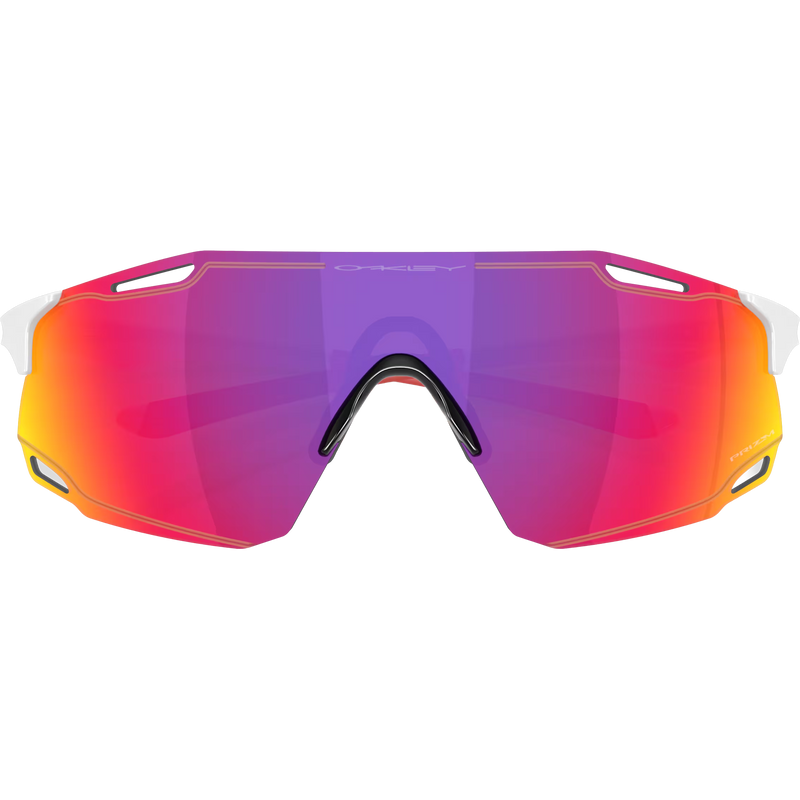 Cybr Dyno - Polished White/Prizm Road, Oakley Cybr Dyno - Polished White/Prizm Road front folded