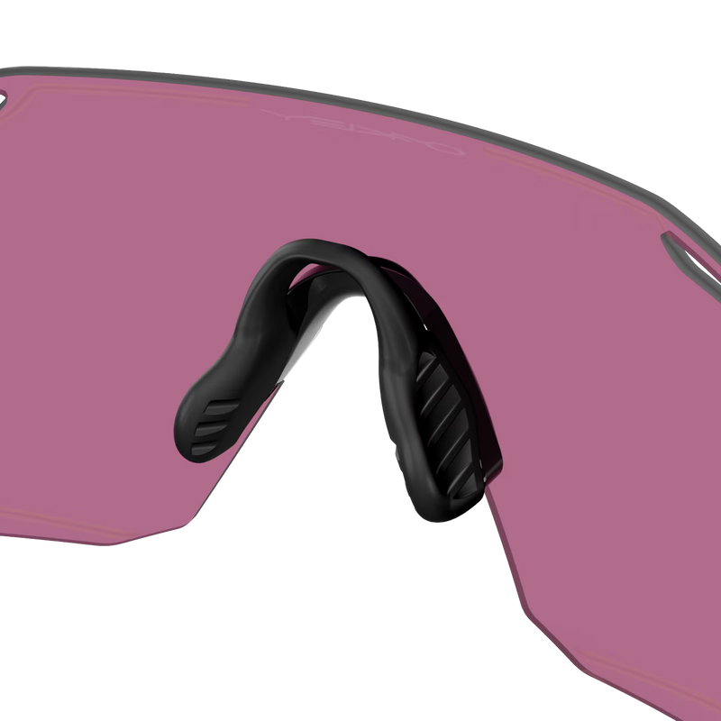 Cybr Dyno - Polished White/Prizm Road, Oakley Cybr Dyno - Polished White/Prizm Road nose pad