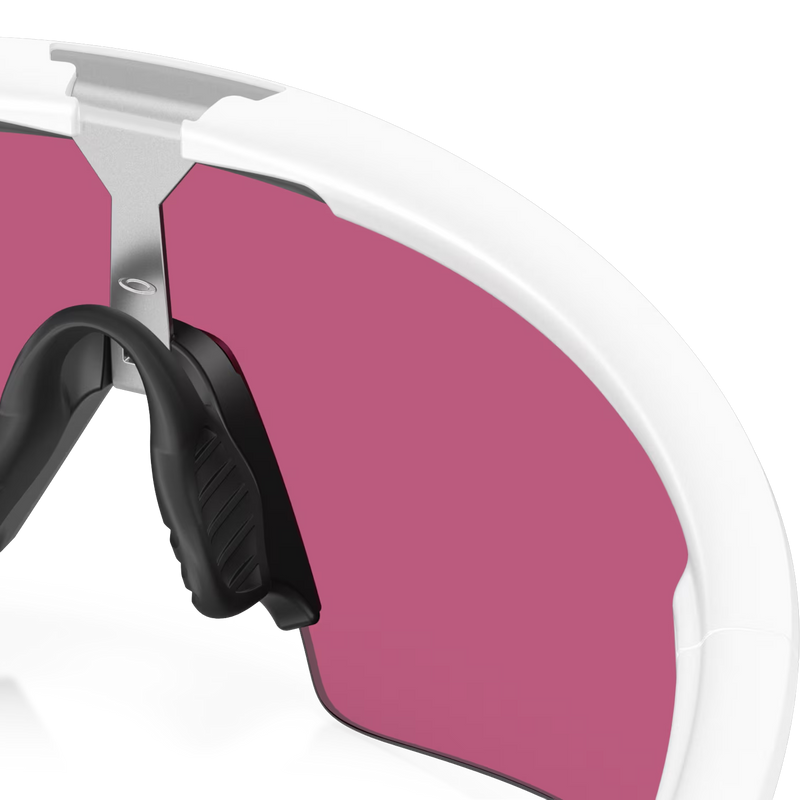 Sphaera Strike - Matte White/Prizm Field, Oakley Sphaera Strike - Matte White/Prizm Field back of right lens