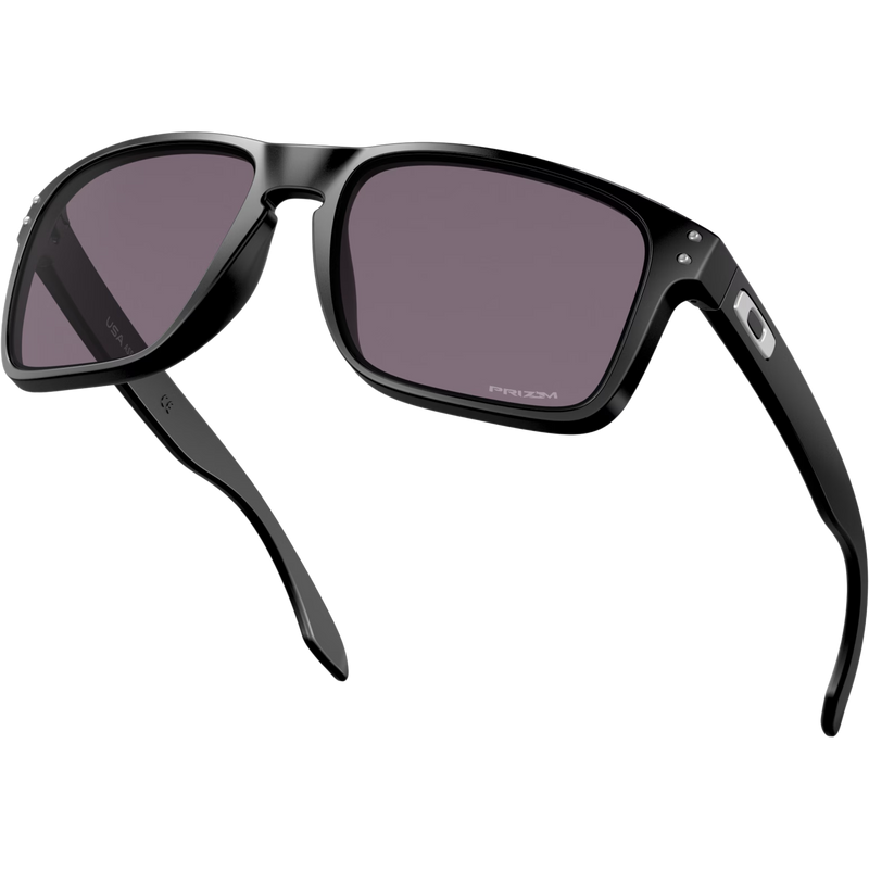 Holbrook XL - Matte Black/PRIZM Grey, Oakley Holbrook XL - Matte Black/PRIZM Grey front left bottom