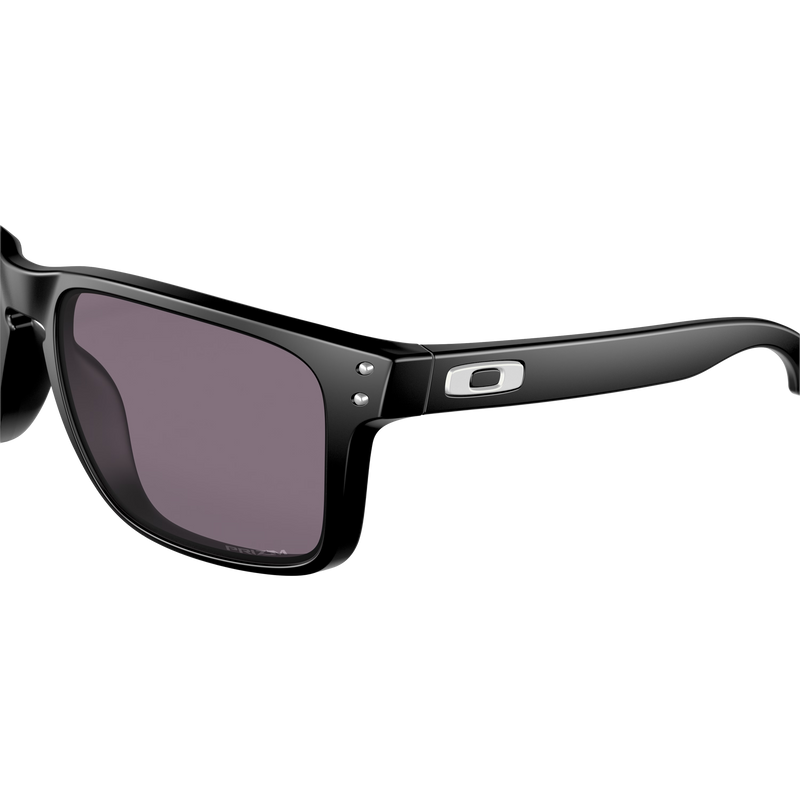 Holbrook XL - Matte Black/PRIZM Grey, Oakley Holbrook XL - Matte Black/PRIZM Grey front left lens