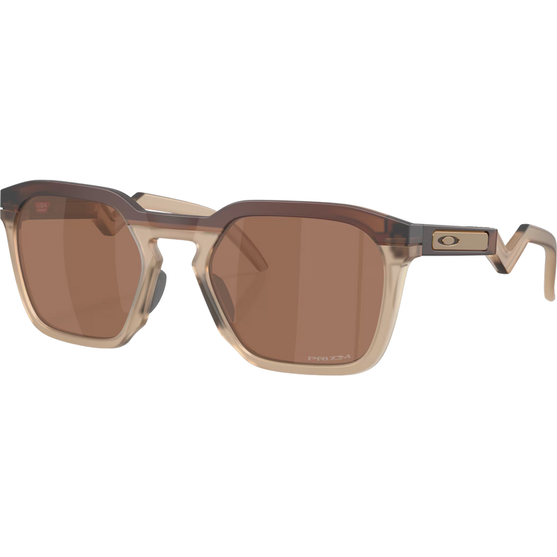HSTN SQ - Matte Rootbeer/Prizm Tungsten, Oakley HSTN SQ - Matte Rootbeer/Prizm Tungsten front left