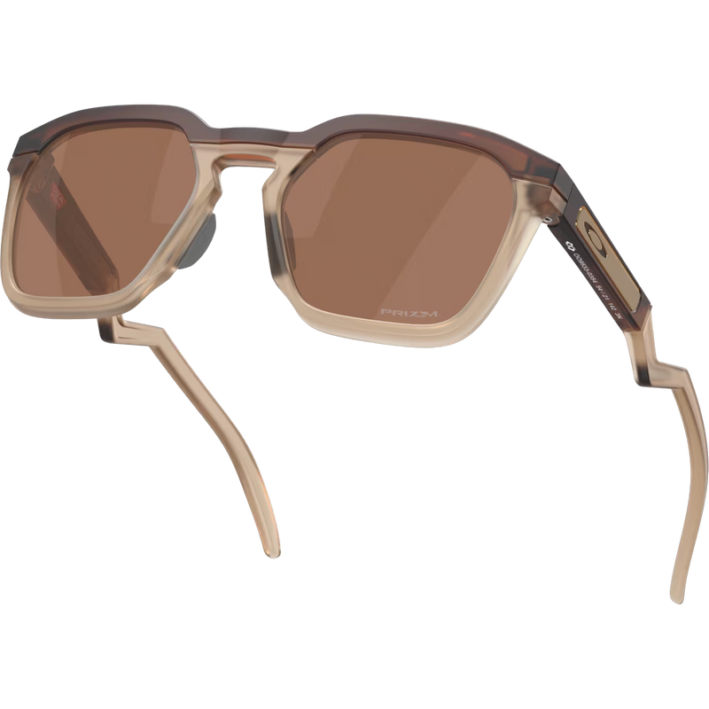HSTN SQ - Matte Rootbeer/Prizm Tungsten, Oakley HSTN SQ - Matte Rootbeer/Prizm Tungsten front left bottom