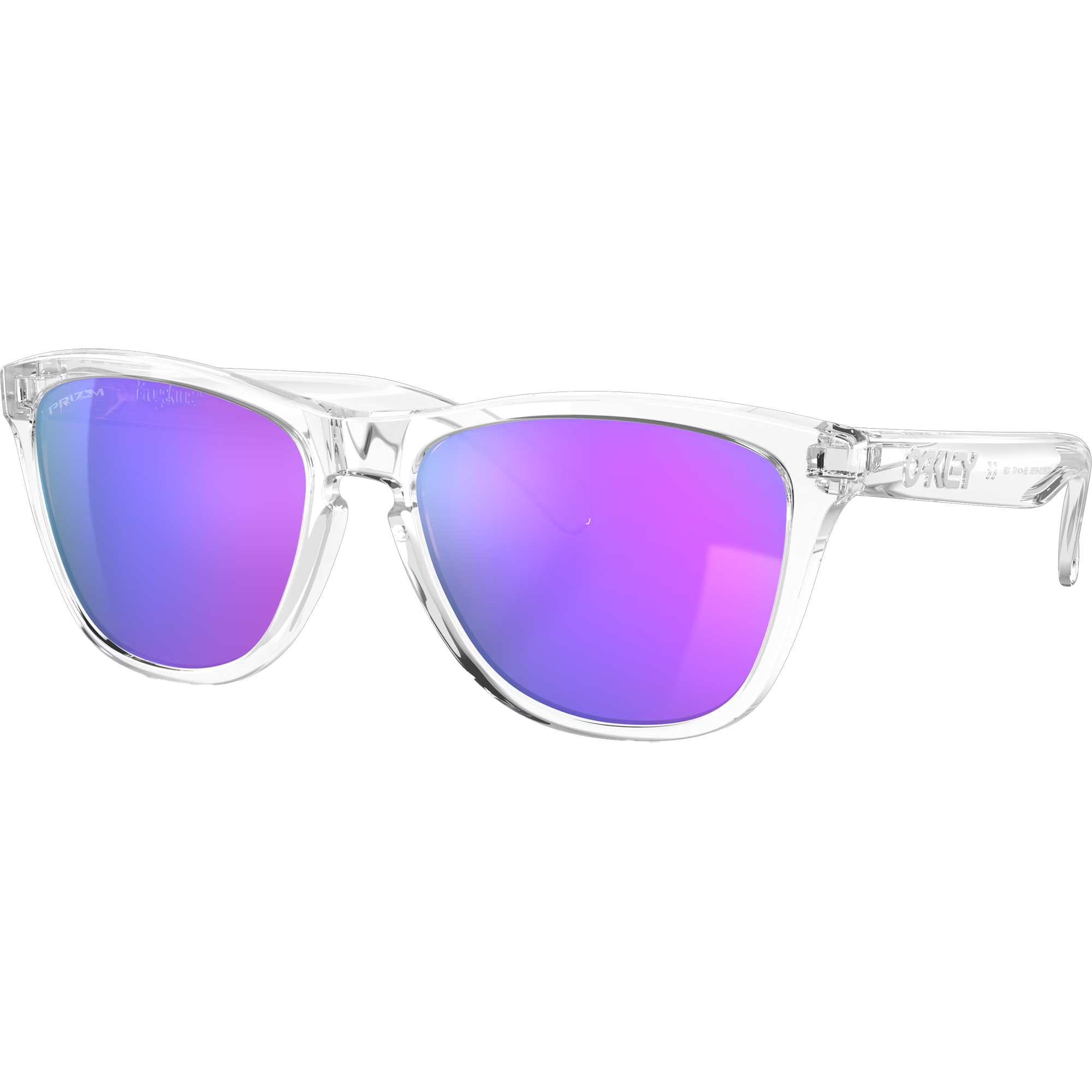 Frogskins - Polished Clear/Prizm Violet alternate view
