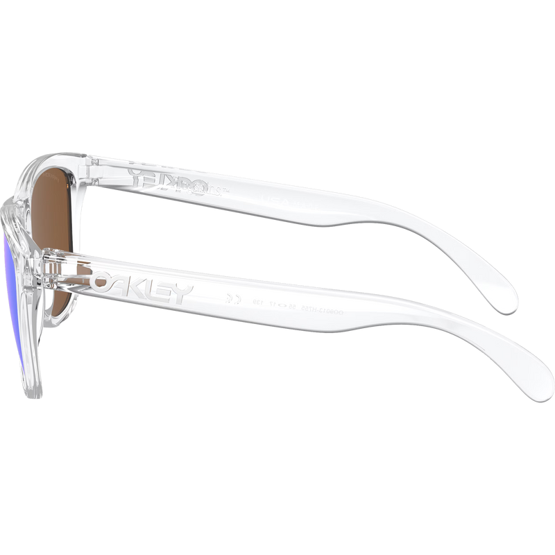 Frogskins - Polished Clear/Prizm Violet, Oakley Frogskins Side