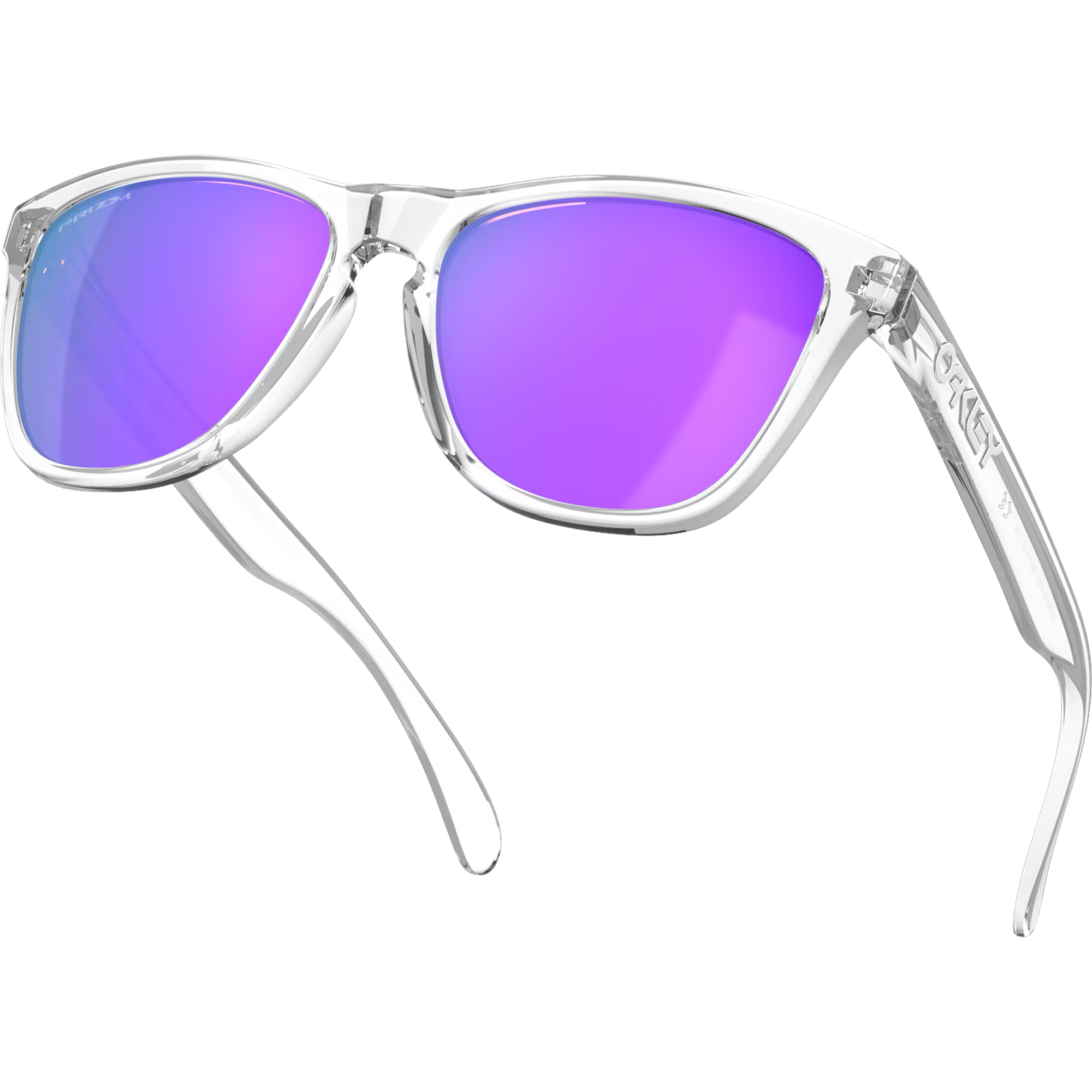 Frogskins - Polished Clear/Prizm Violet alternate view