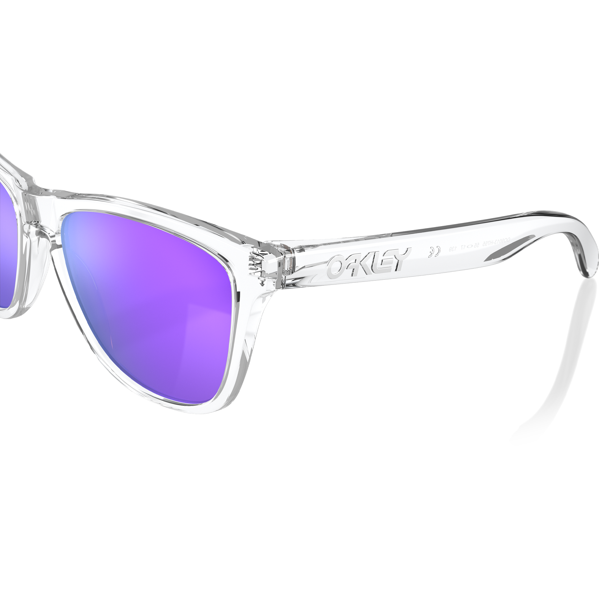 Frogskins - Polished Clear/Prizm Violet alternate view