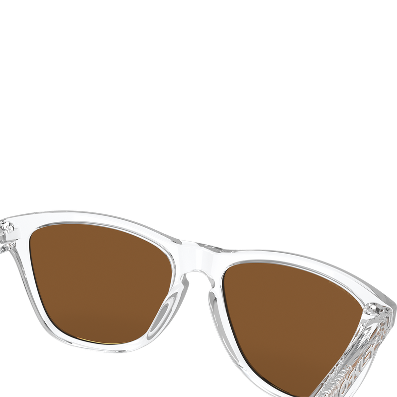 Frogskins - Polished Clear/Prizm Violet, Oakley Frogskins Nose Bridge
