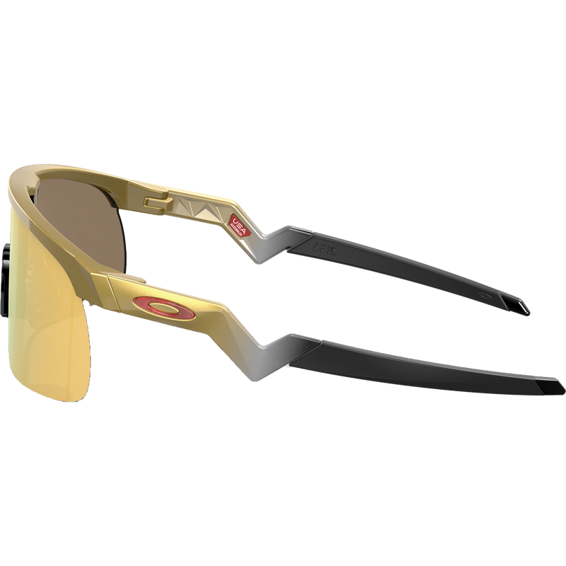 Youth Resistor - Gold/Prizm 24K, Oakley Youth Resistor Side