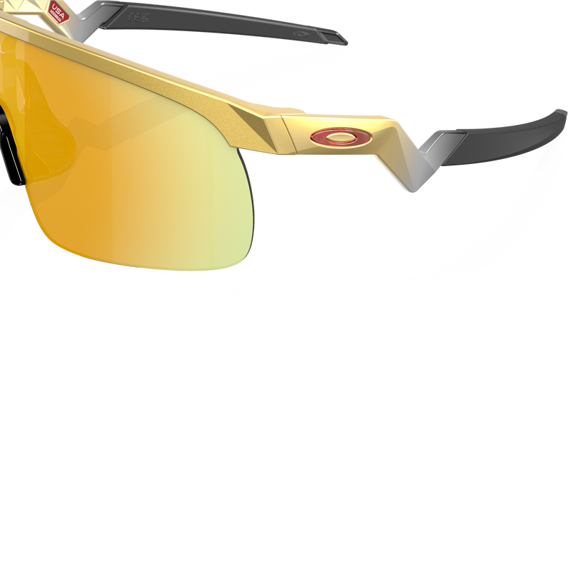 Youth Resistor - Gold/Prizm 24K, Oakley Youth Resistor Emblem