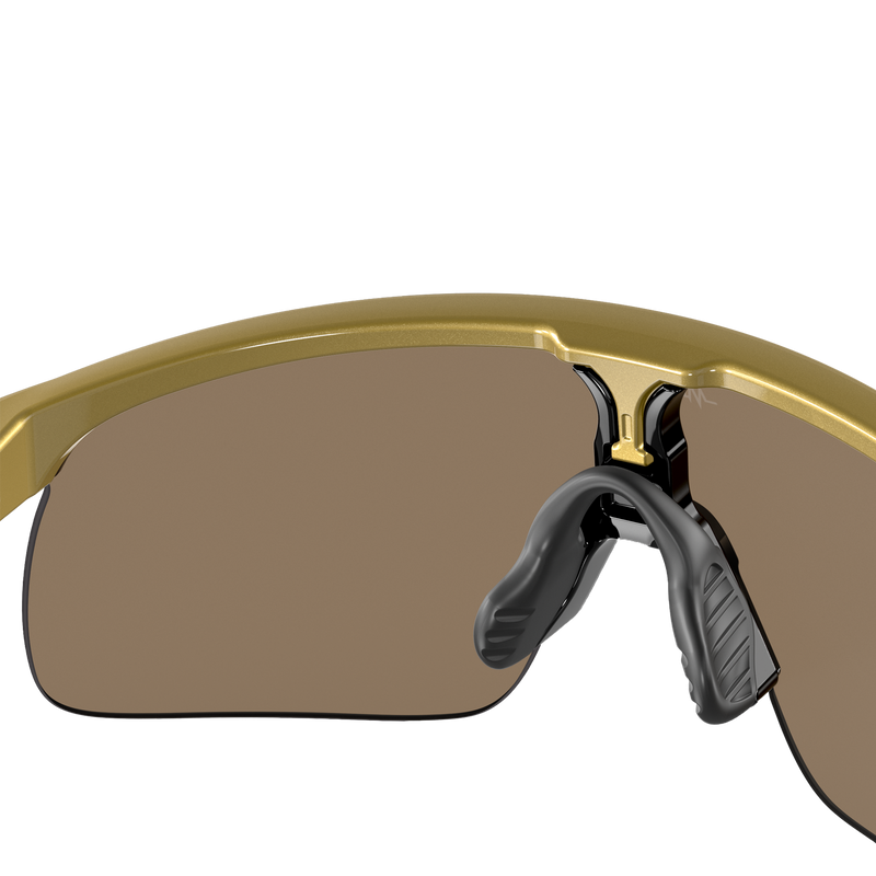 Youth Resistor - Gold/Prizm 24K, Oakley Youth Resistor Nose Bridge