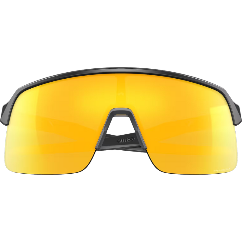 Sutro Lite, Oakley Sutro Lite in Matte Carbon + PRIZM 24K front folded