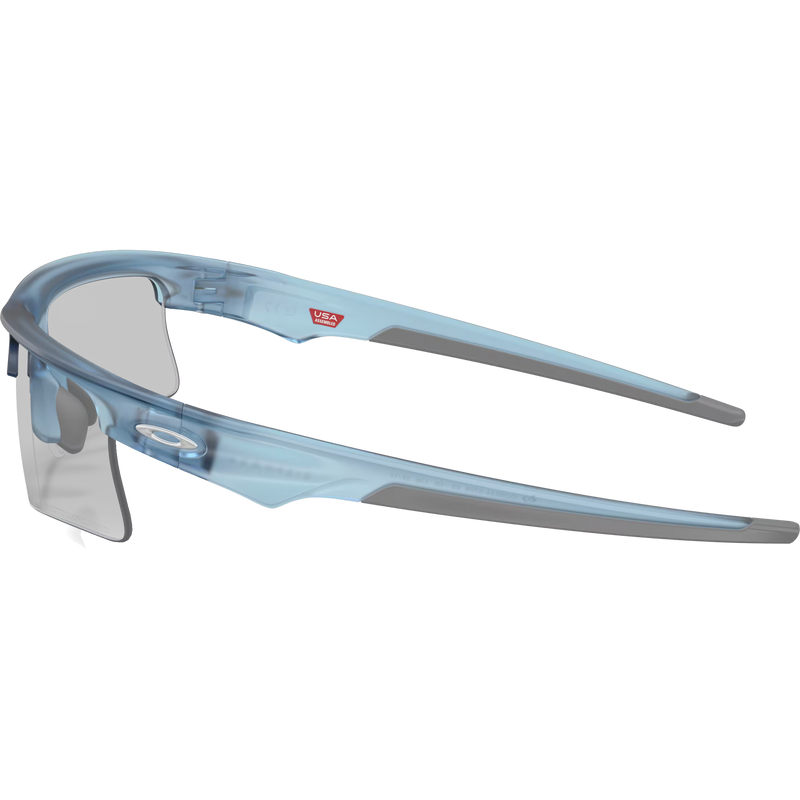 Bisphaera Speed - Matte Stonewash/Clear to Black Iridium, Oakley Bisphaera Speed - Matte Stonewash/Clear to Black Iridium left