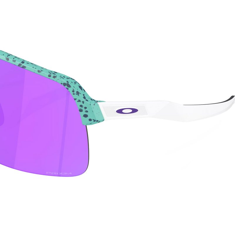 Sutro Lite - Celeste Splatter/Prizm Violet, Oakley Sutro Lite - Celeste Splatter/Prizm Violet left arm