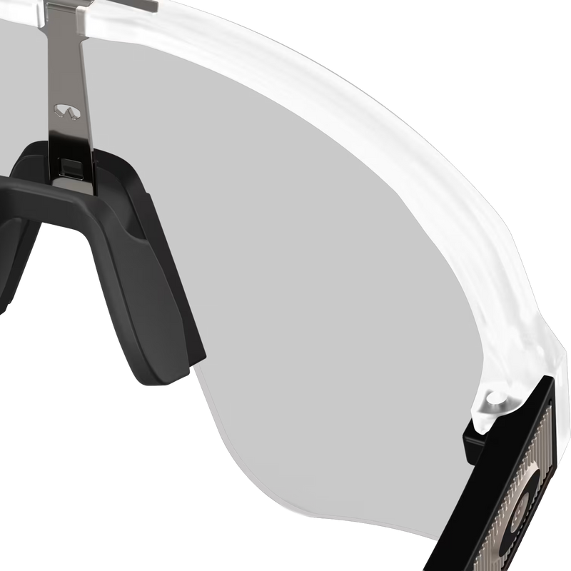 Sutro Lite Sweep - Matte Clear/Clear to Black Iridium Photochromic, Oakley Sutro Lite Sweep - Matte Clear/Clear to Black Iridium Photochromic back of right lens
