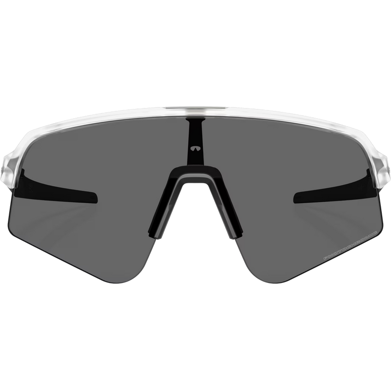 Sutro Lite Sweep - Matte Clear/Clear to Black Iridium Photochromic, Oakley Sutro Lite Sweep - Matte Clear/Clear to Black Iridium Photochromic lens dark