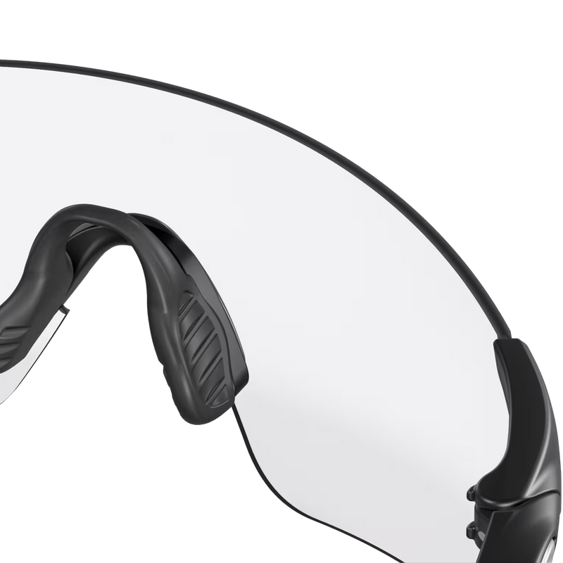 EVZero Blades - Matte Black/Clear to Black Photochromic, Oakley EVZero Blades - Matte Black/Clear to Black Photochromic back of right lens