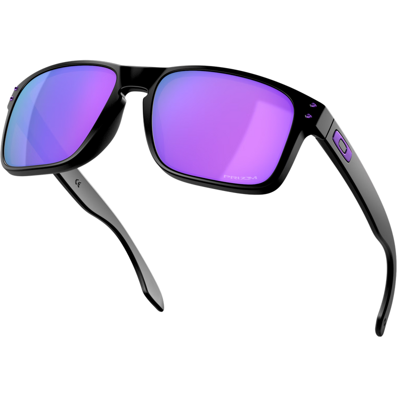 Holbrook - Matte Black/Prizm Violet, Oakley Holbrook - Matte Black/Prizm Violet front left bottom