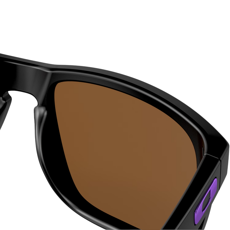 Holbrook - Matte Black/Prizm Violet, Oakley Holbrook - Matte Black/Prizm Violet back of right lens