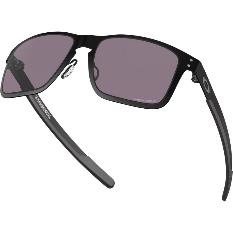 Holbrook Metal, Oakley Holbrook Metal in Matte Black/Prizm Grey front left bottom