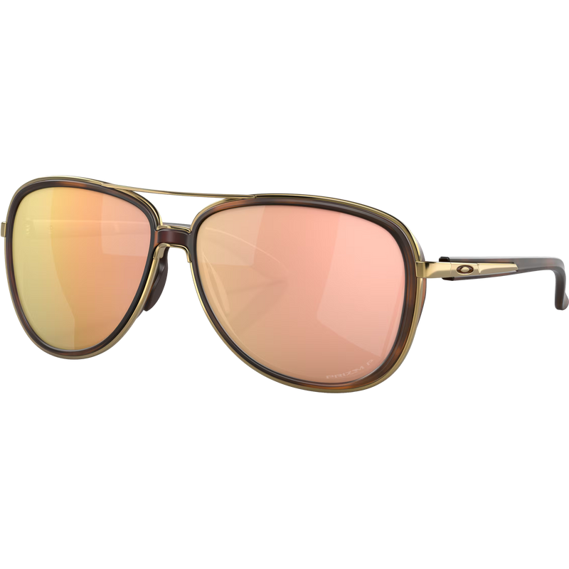 Women's Split Time - Brown Tort/Prizm Rose Gold, Oakley Women's Split Time - Brown Tort/Prizm Rose Gold front left