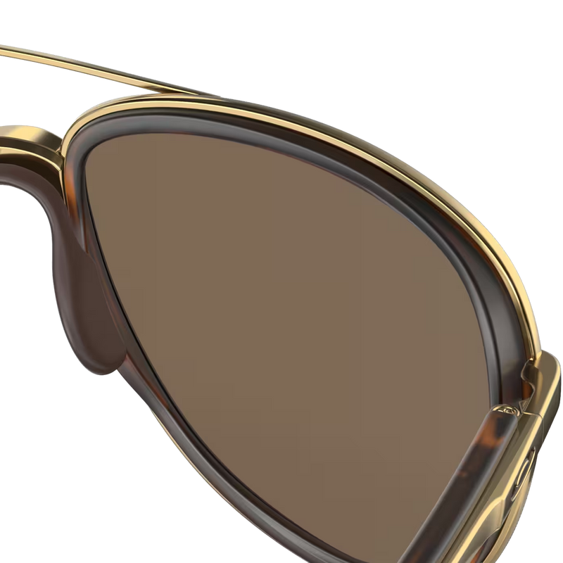Women's Split Time - Brown Tort/Prizm Rose Gold, Oakley Women's Split Time - Brown Tort/Prizm Rose Gold back of right lens