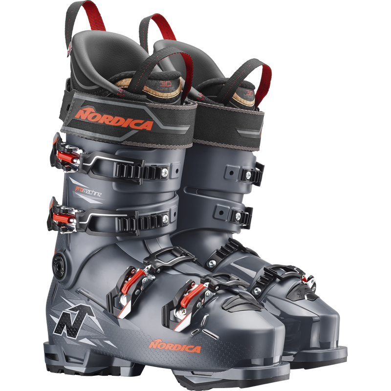 Promachine 3 110, Nordica Promachine 3 110 in Dark Gray/Black/Red pair right