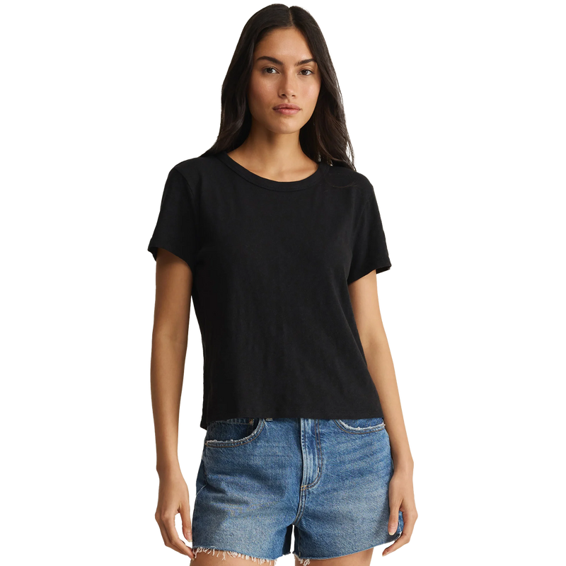 Women's Junie Slub Tee Shirt, Featured Image