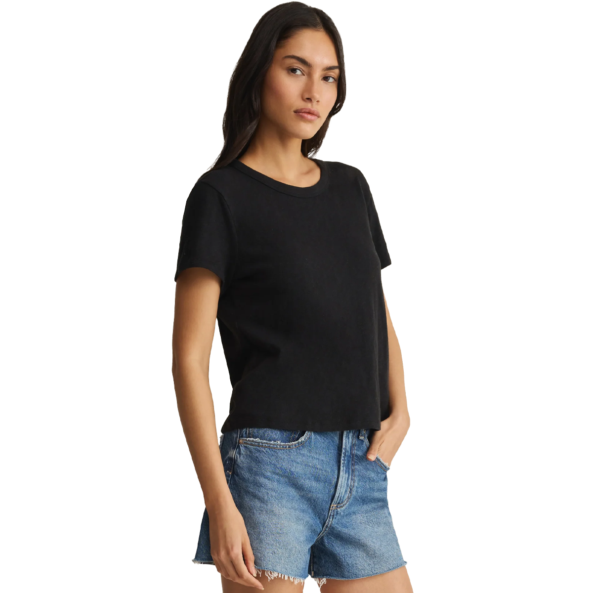 Women's Junie Slub Tee Shirt alternate view