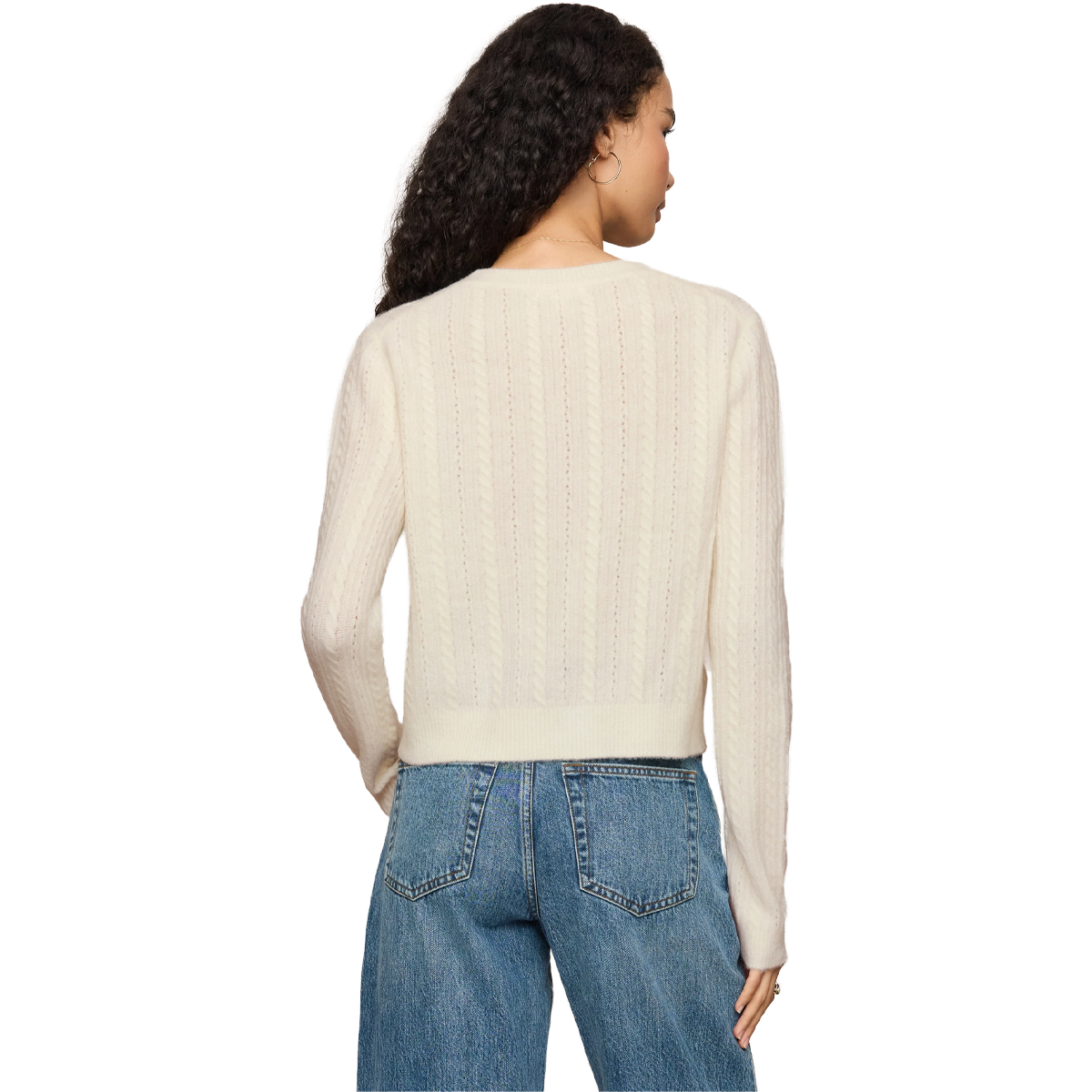Women's Medina Pointelle Cardigan alternate view
