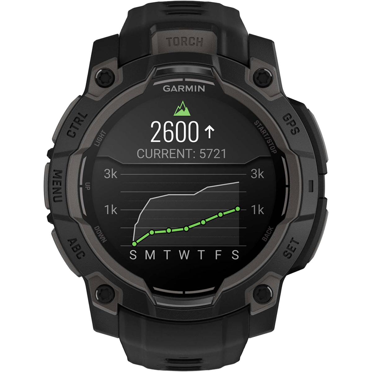Instinct 3 45mm AMOLED Black alternate view