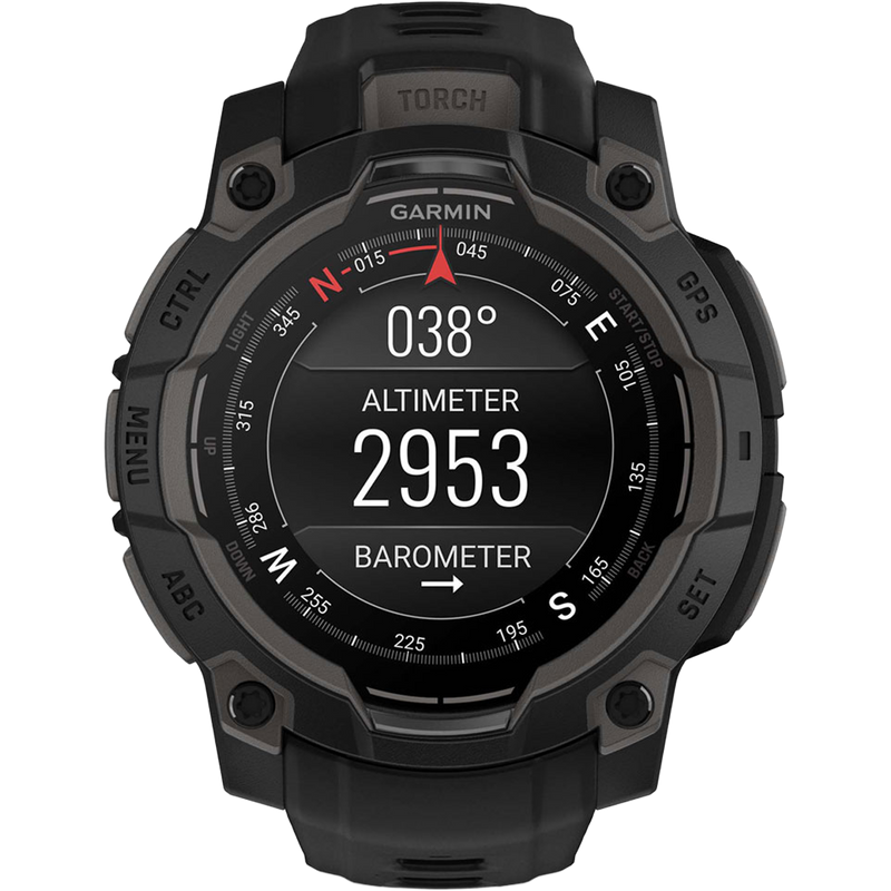 Instinct 3 45mm AMOLED Black, Garmin Instinct 3 45mm altimeter