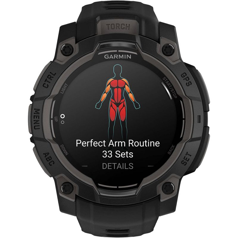 Instinct 3 45mm AMOLED Black, Garmin Instinct 3 45mm set