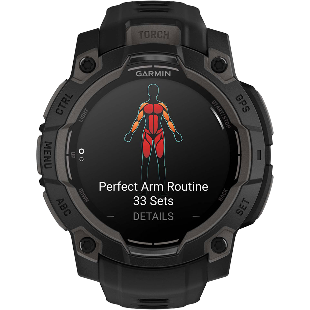 Instinct 3 45mm AMOLED Black alternate view