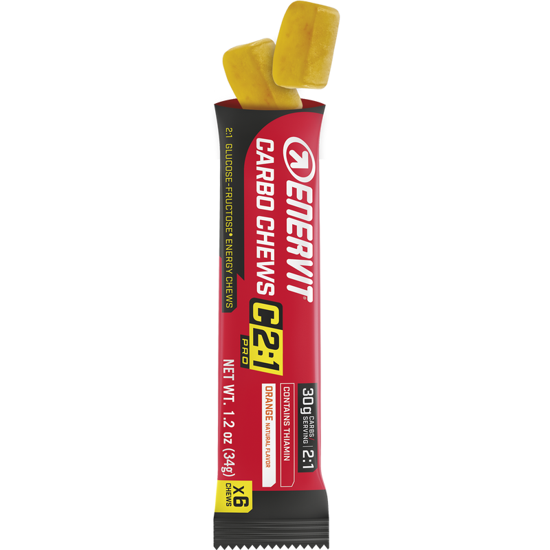 C2:1PRO Carbo Chew, Enervit C2:1PRO Carbo Chew package open