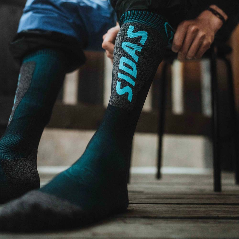 Sidas Men's Ski Expert Socks on rider