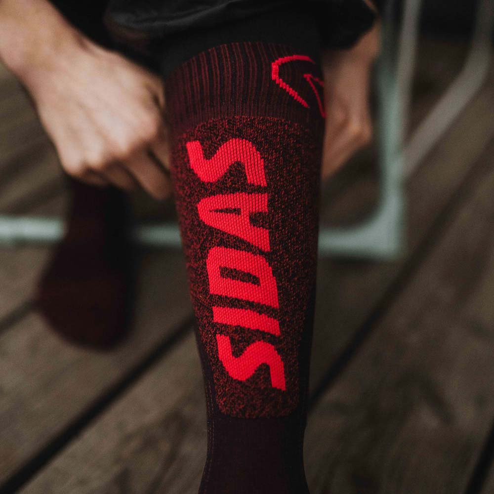 Sidas Women's Ski Expert Socks shin cushioning 