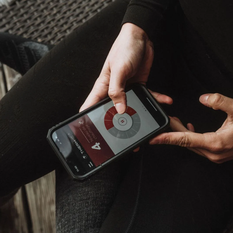 Therm-ic Heated Insoles Kit bluetooth controlled with app