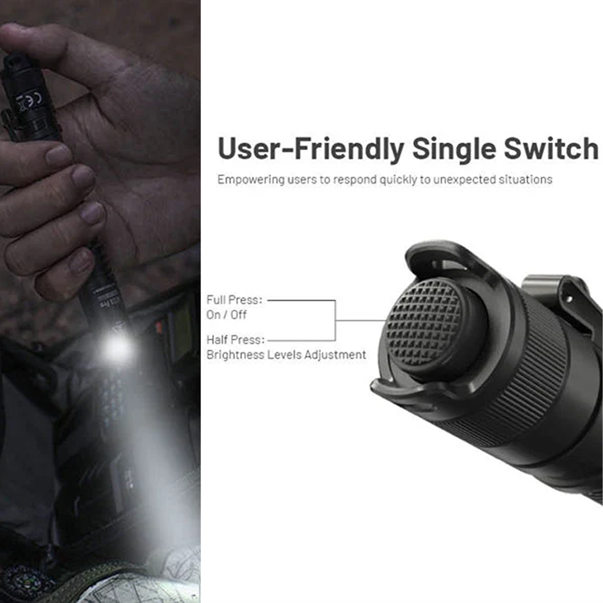 MT2A Pro 1000 Pen Flashlight alternate view