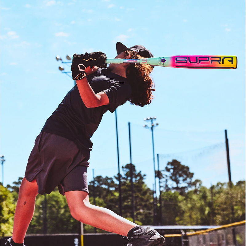 Supra -8 USSSA, Louiseville Slugger Supra -8 USSSA action shot #2