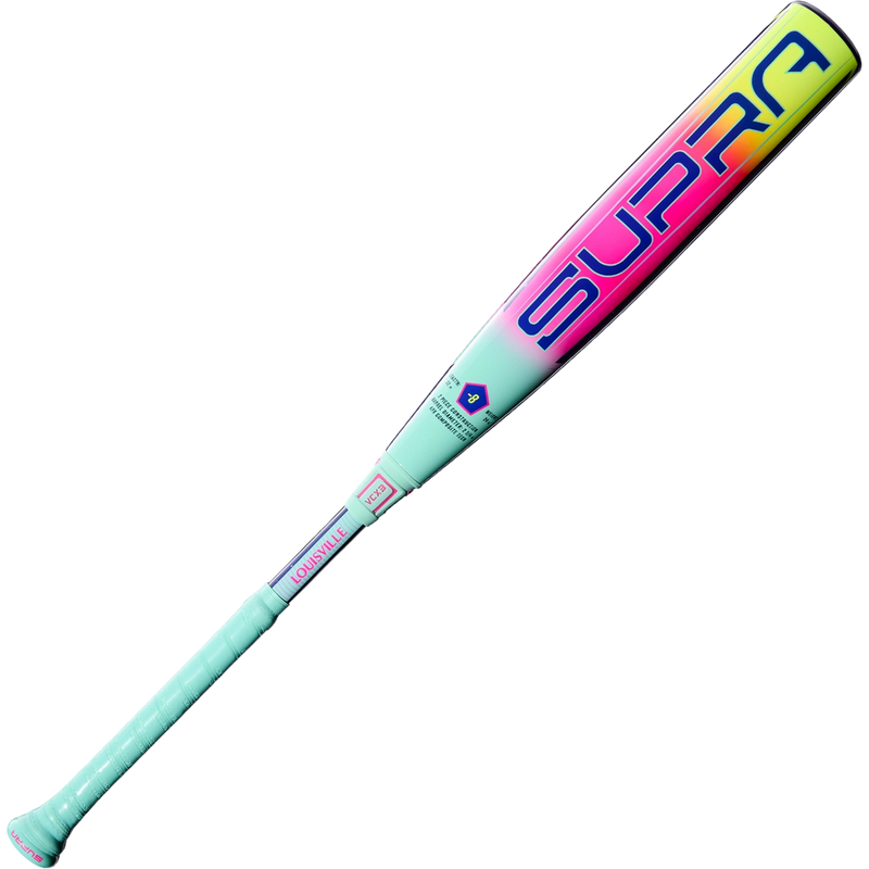 Supra -8 USSSA, Louiseville Slugger Supra -8 USSSA with logo detail