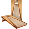Natural & Gray Wood Triangle